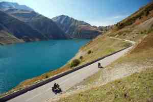 balade moto organisée lac monteynard isère