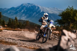 Sébastien Vry Dinaric Rally 2025 à moto